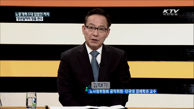 노동개혁 5대 입법안 처리 청년일자리 창출 변수 [집중 인터뷰]