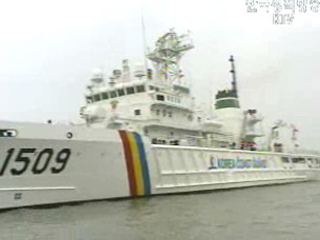 중국 어선 불법 어로 단속 현장