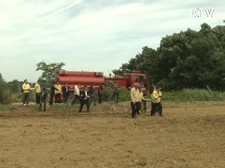 김 총리, 화성 가뭄현장 방문…"극복 총력"