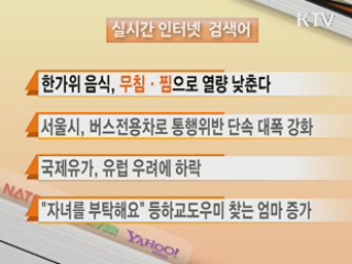 실시간 인터넷 검색어