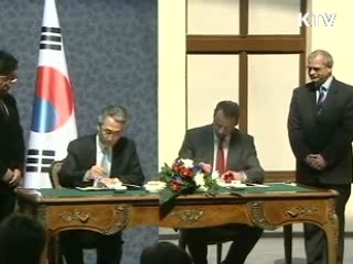 한-체코 경제협력협정...자동차 수출 가속