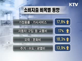 가계소득·소비 7년만에 최대폭 증가