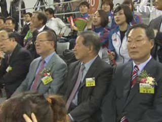 이 대통령, 남자 핸드볼 한일전 관람