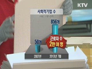 사회적기업 범위 확대···3천개 육성