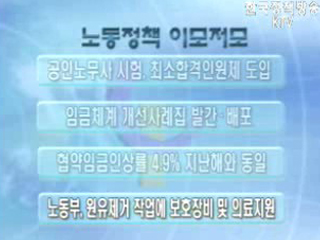 노동정책 이모저모