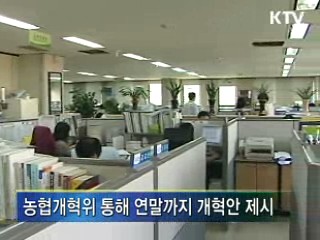 농협개혁위 구성, 근본 개선 착수