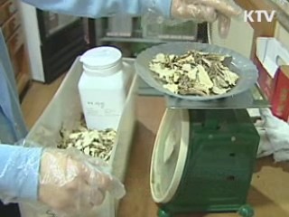 가격폭등 한약재 긴급수입 검토