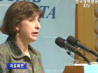 커틀러, `FTA-쇠고기 연계` 재확인