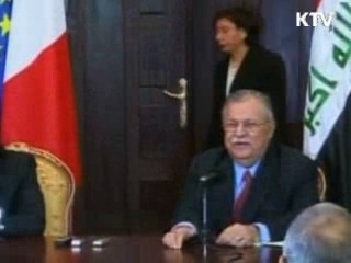 탈라바니 이라크 대통령 23일 방한