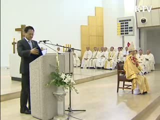 김희중 광주대교구장 착좌식 거행