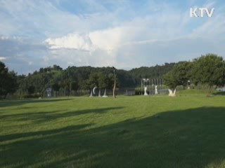 삼국시대 유적답사 송계계곡의 물놀이 [국민리포트]