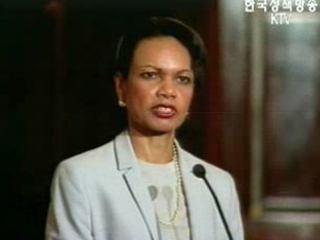 라이스 국무, `미국, 북한 공격 의사 없다`