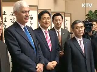 은행장들 "외화자금 사정 나아질 것"