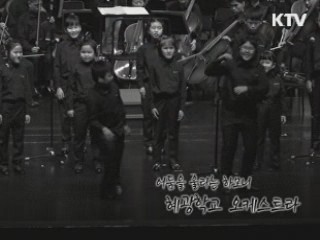 어둠을 울리는 하모니, 혜광학교 오케스트라 [다큐멘터리 희망]