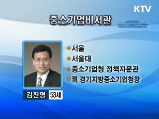 중소기업비서관 김진형·문화특보 방귀희·정책특보 백용호