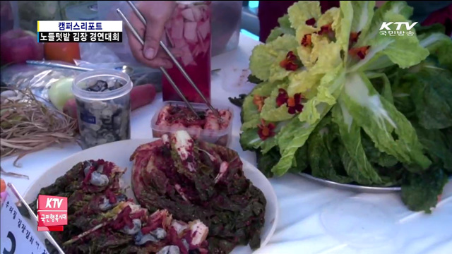 도심 텃밭서 키운 김치로 나눔 실천