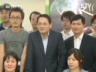 유인촌 장관, 비정규직 격려 방문