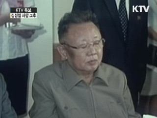 김정일 은둔에서 사망까지