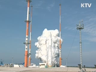 54초 뒤 음속돌파···9분 뒤 위성분리