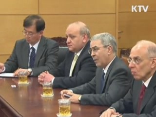 박 당선인, EU·인도·중동 대사 접견