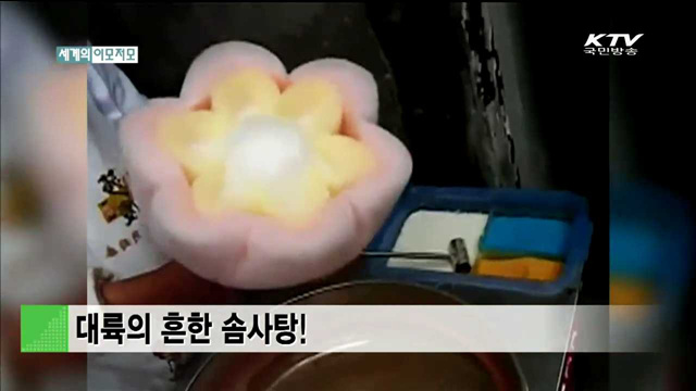 대륙의 흔한 솜사탕! [세계 이모저모]