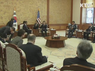 "오바마, 한미FTA 비준안 이달중 의회제출"