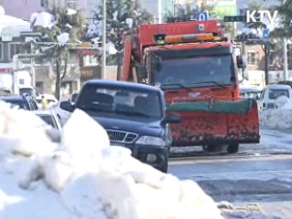 민관군 총동원 제설 작업 박차