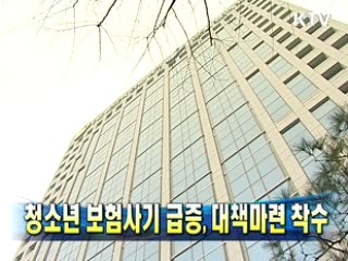 청소년 보험사기 급증, 대책마련 착수