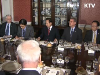 이 대통령 "5개국 일치된 목소리 중요"