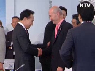 이 대통령 "온실가스 감축 목표, 연내 발표" 