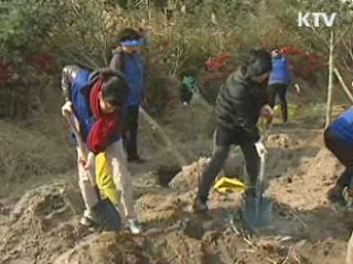 시민과 함께하는 낙동강변 나무심기