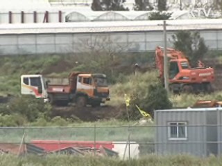 구럼비 발파 사흘째···긴장감 팽팽