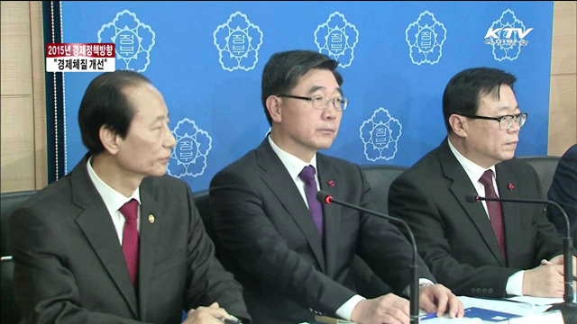 "경제정책, 구조개혁 통한 경제체질 개선"