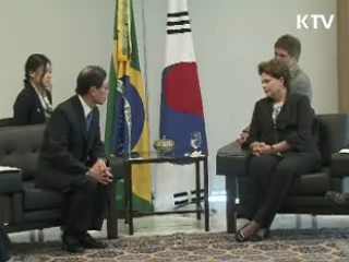 김 총리 "한-브라질 경제협력 강화 기대"