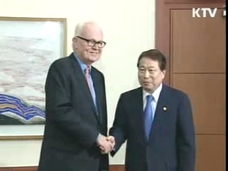 보즈워스 방한…"대화문 열려 있다"