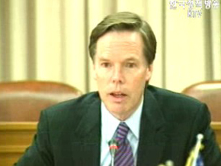 송민순 실장, 美 대표단 면담 북핵 논의