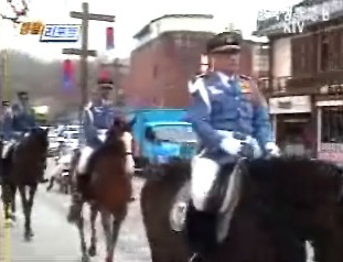 전북청, 기마경찰대 전통 한옥마을 순찰