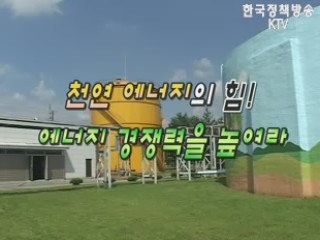 천연 에너지의 힘! 에너지 경쟁력을 높여라