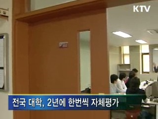 내년부터 대학 자체평가 의무화