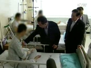 한 총리, 부상 전·의경 위문