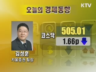 오늘의 경제동향