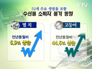 수산물 비축량 확대, 연중 비축·수매