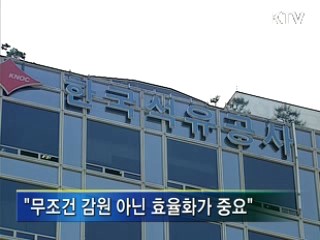 청와대 "공기업 구조조정, 효율화에 초점" 