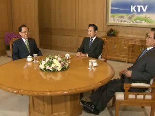 이 대통령 "한·미, 5자회담 강력 추진 합의"