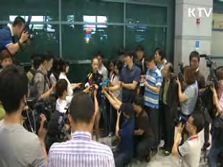 금의환향···"다음 목표는 세계선수권"