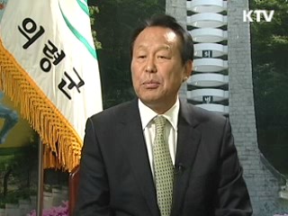 "낙동강 시급히 살려야" 김채용 의령군수