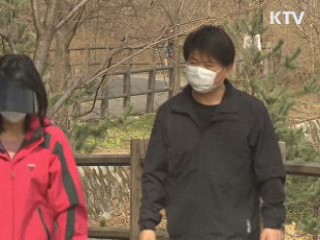 전국에 황사···호흡기 관리 주의