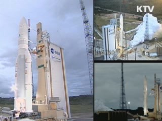 아리랑 3호 발사장 도착···5월에 쏜다