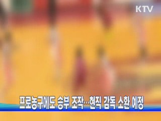 프로농구에도 승부 조작···현직 감독 소환 예정