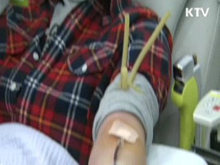 헌혈자 80%가 '10~20대'···혈액부족 우려